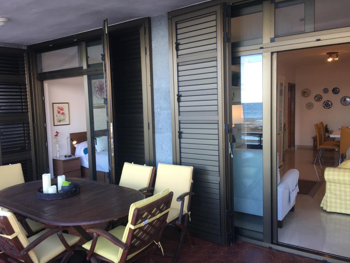 Front Line Beach With Fantastic Terrace. Telde Ngoại thất bức ảnh