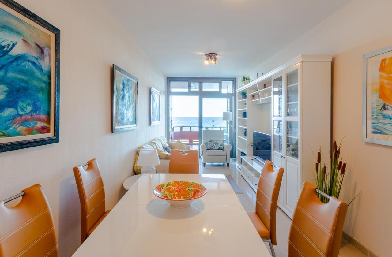Front Line Beach With Fantastic Terrace. Telde Ngoại thất bức ảnh