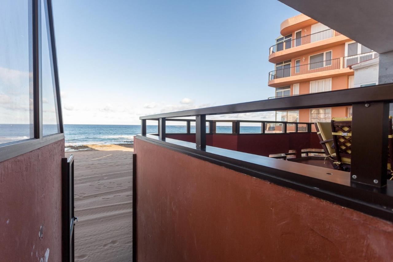 Front Line Beach With Fantastic Terrace. Telde Ngoại thất bức ảnh