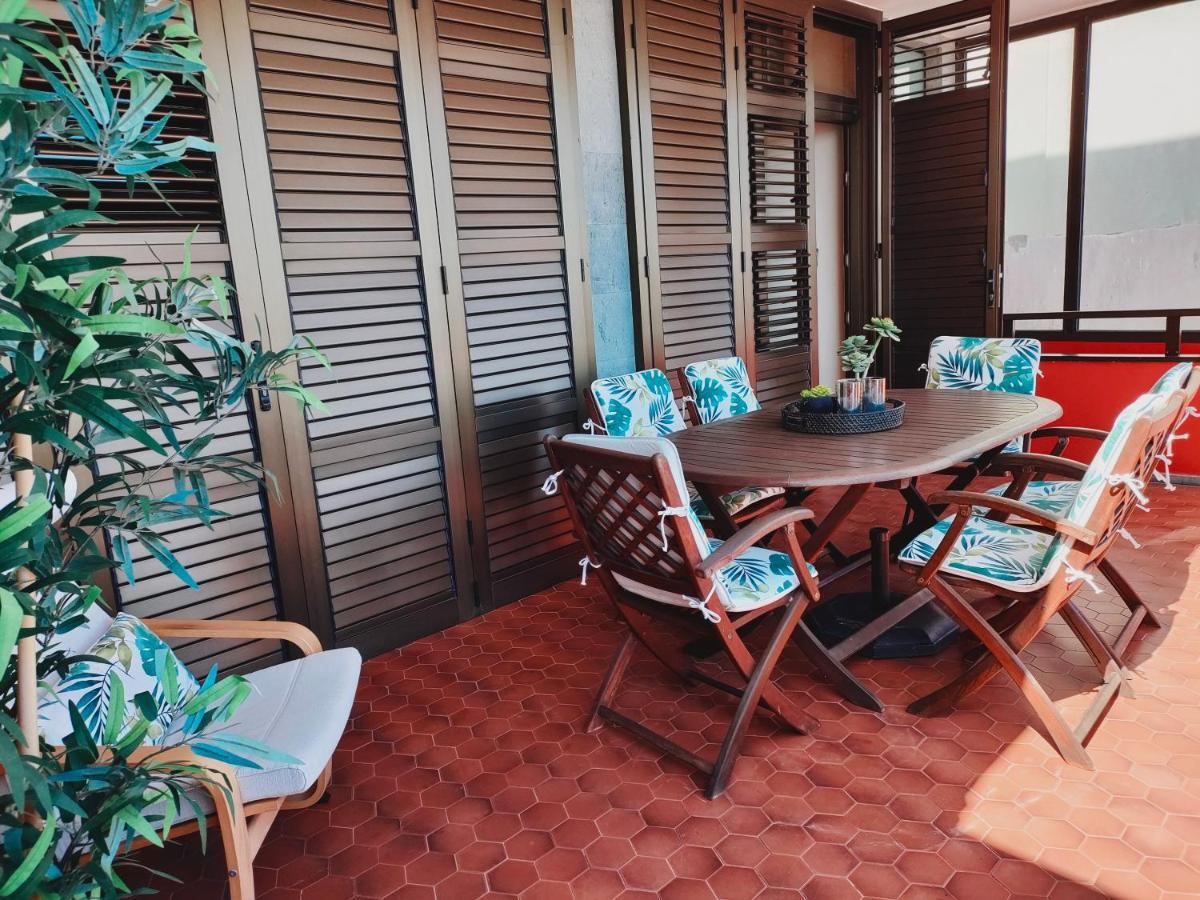 Front Line Beach With Fantastic Terrace. Telde Ngoại thất bức ảnh