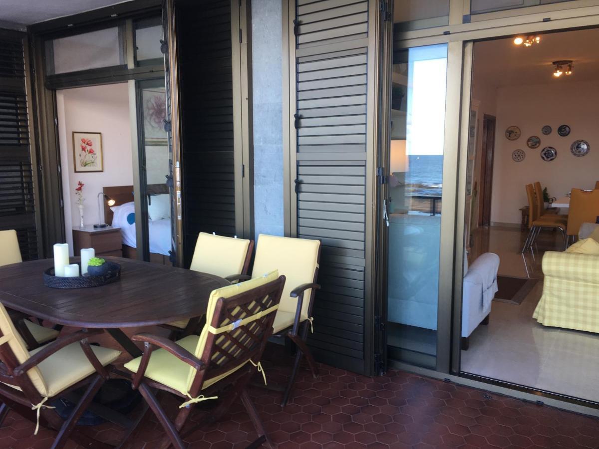 Front Line Beach With Fantastic Terrace. Telde Ngoại thất bức ảnh