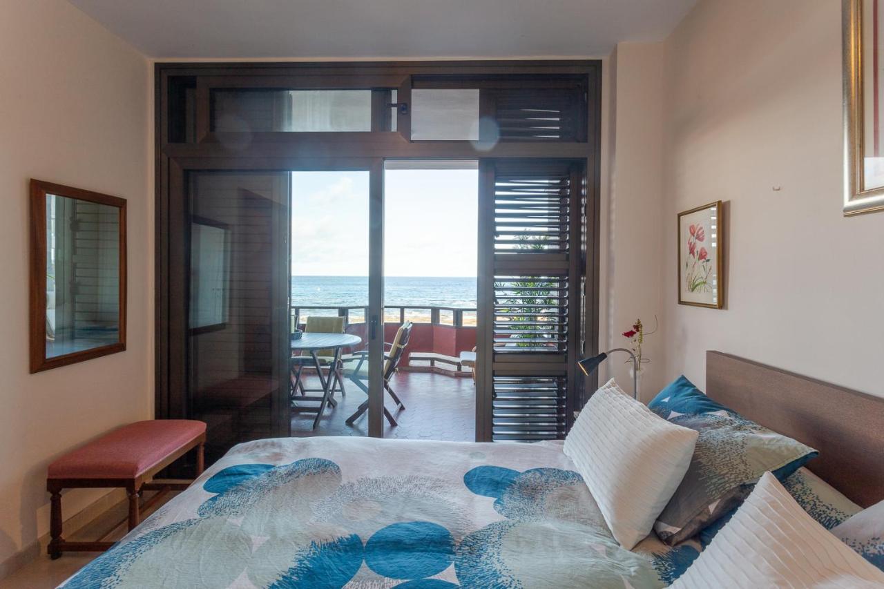 Front Line Beach With Fantastic Terrace. Telde Ngoại thất bức ảnh