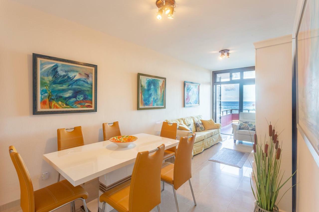 Front Line Beach With Fantastic Terrace. Telde Ngoại thất bức ảnh
